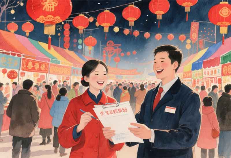 春节庙会承办：节日活动的创意